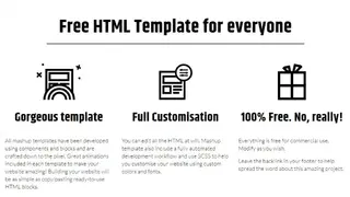 Mashup Template screenshot