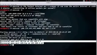 MASSCAN screenshot