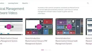 MasterControl Clinical Suite screenshot