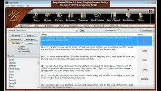 MasterWriter screenshot