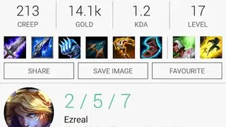 Matches for League of Legends screenshot