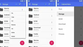 Material File Manager screenshot