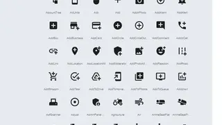 Material Icons screenshot