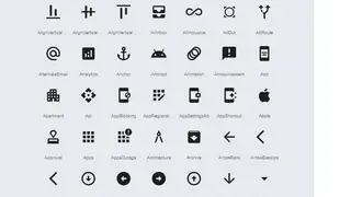 Material Icons screenshot