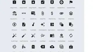 Material Icons screenshot