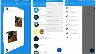 Material Messaging screenshot