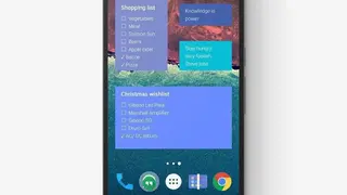 Material Notes: Colorful notes screenshot