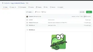 Material Theme for Notepad++ screenshot
