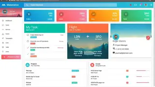 Materialize screenshot