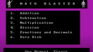 Math Blaster! screenshot
