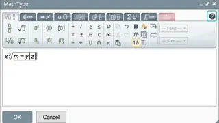 Math Editor screenshot