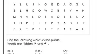 Math Word Search screenshot