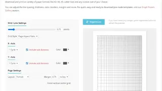 MathPolate Graph Paper Generator screenshot