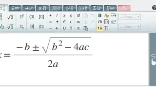 MathType screenshot