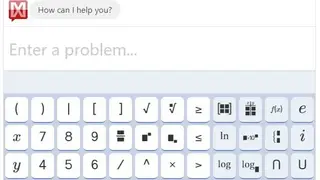 Mathway screenshot