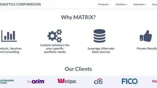 Matrix Analytics screenshot