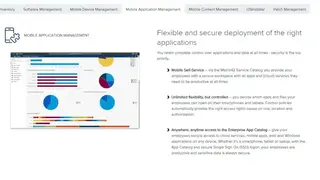 Matrix42 UEM screenshot