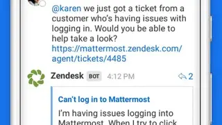Mattermost screenshot