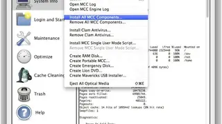 Mavericks Cache Cleaner screenshot