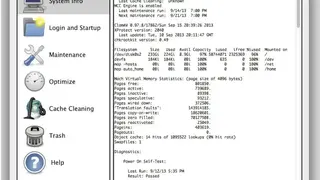 Mavericks Cache Cleaner screenshot