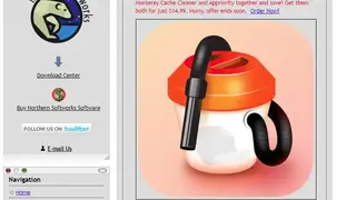 Mavericks Cache Cleaner screenshot