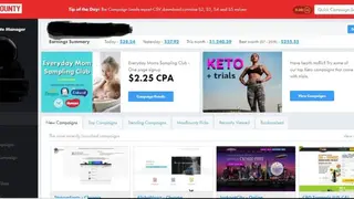 MaxBounty screenshot
