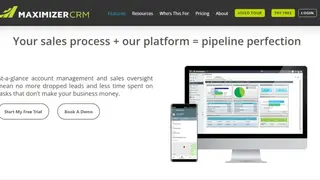 Maximizer Sales CRM screenshot