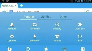 Maxthon Fast Pioneer Browser screenshot