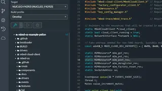 Mbed OS screenshot