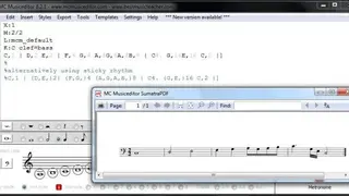 MC Musiceditor screenshot