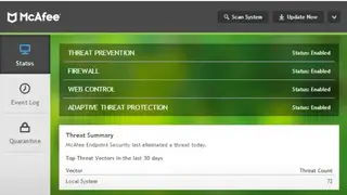 McAfee Complete Endpoint Protection screenshot