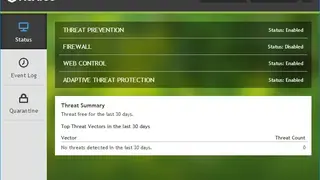 McAfee Endpoint Security screenshot