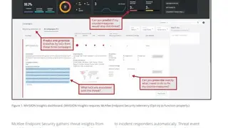 McAfee Endpoint Threat Defense and Response screenshot