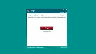 McAfee Stinger screenshot