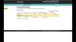 McGraw-Hill Connect screenshot