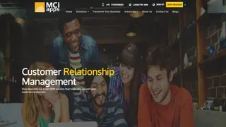 MCi Apps CRM screenshot