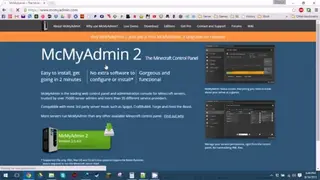 McMyAdmin screenshot