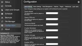McMyAdmin screenshot