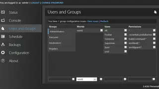 McMyAdmin screenshot