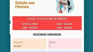 mCOVID-19 screenshot