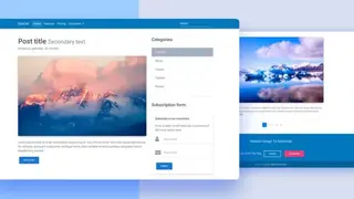 MDBootstrap screenshot