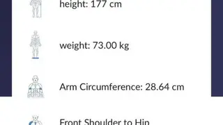 MeasureTalk – Body measurement App screenshot