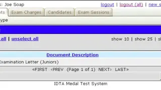 MedalTest Organiser screenshot