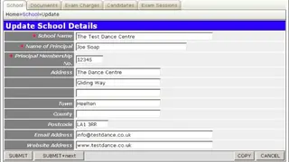 MedalTest Organiser screenshot