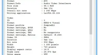 Media Info+ screenshot