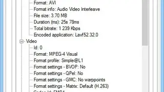 Media Tab screenshot