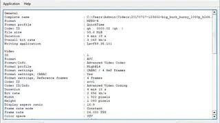 MediaInfoXP screenshot