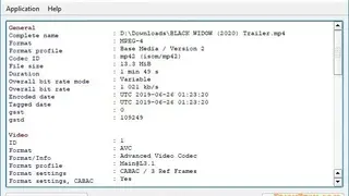 MediaInfoXP screenshot