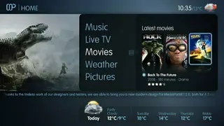 MediaPortal screenshot