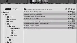 MediaTomb screenshot